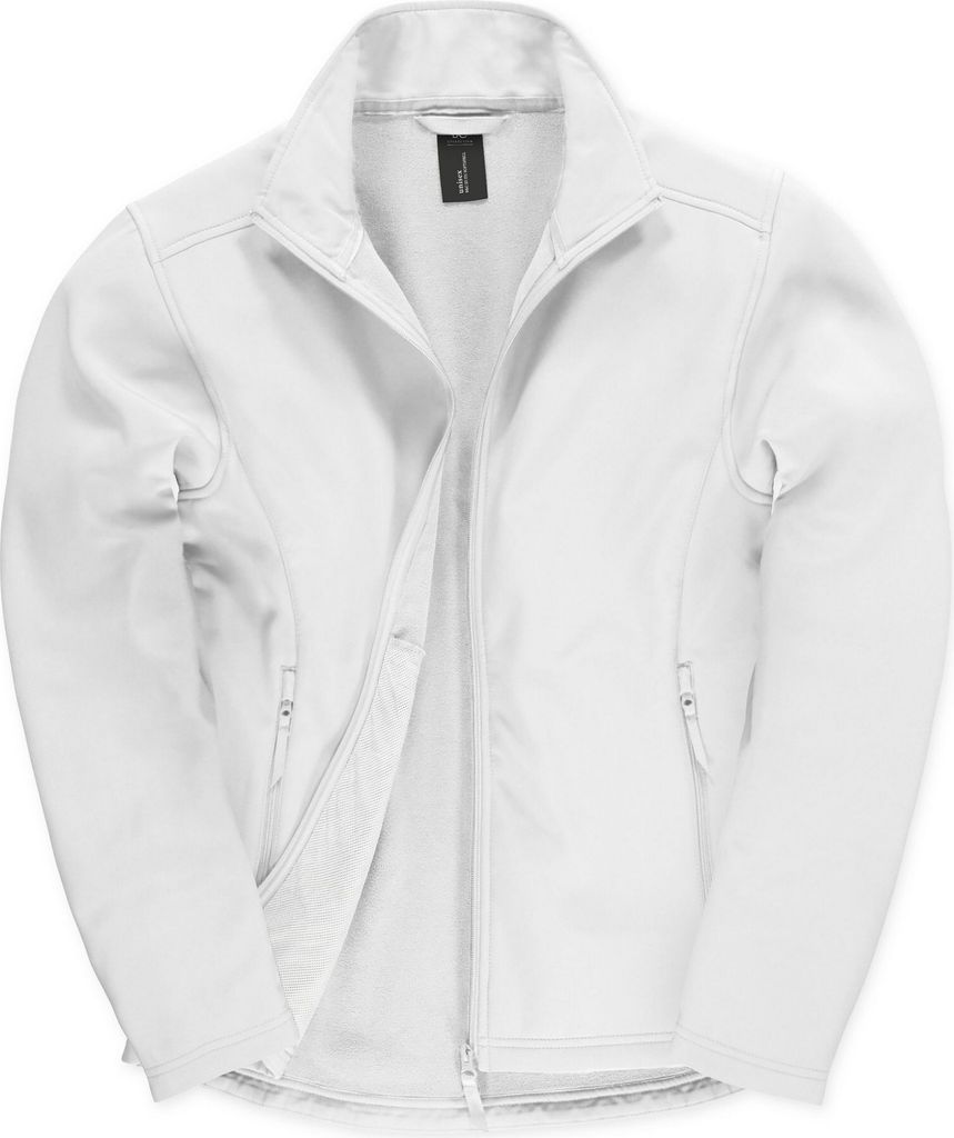 B&C - "ID.701" Softshelljacke für Herren BC5468 (3XL) (Weiß)