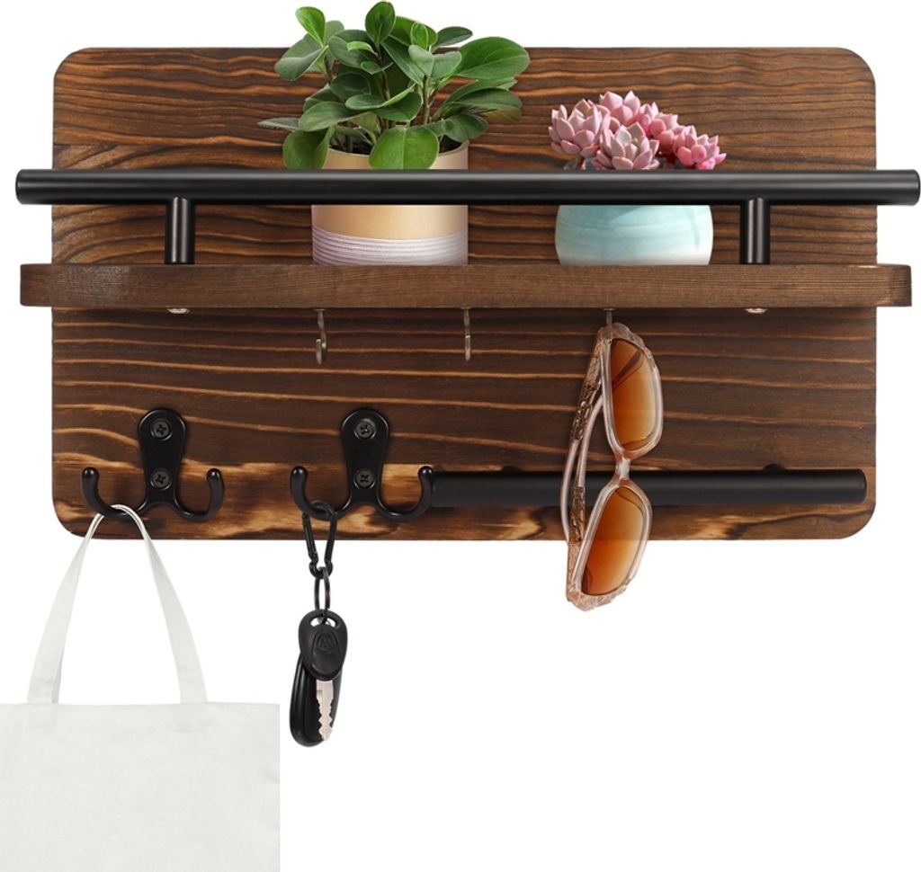 Schlüsselhalter Dekoration,Schlüsselbrett Holz mit 2 Produktbild 1