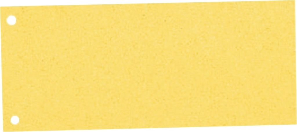 Trennstreifen 10,5x24cm VE=30x100 Stück gelb