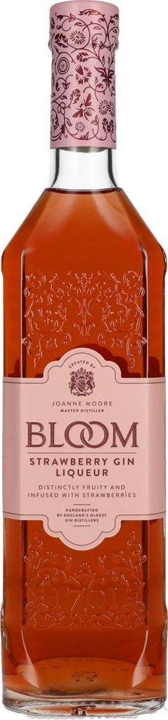 Bloom Strawberry Gin Liqueur 25% Vol. 0,7l Produktbild 