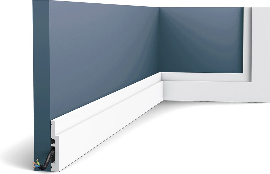 Battiscopa a pavimento Orac Decor MODERN SX187 stile Immagine del prodotto 