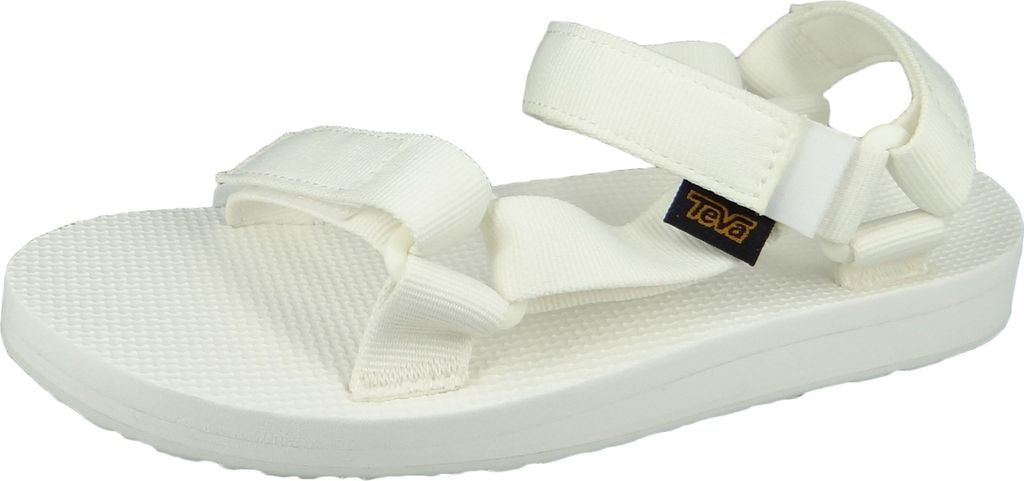 Teva Orig al Universal Ikonische Riemchensandale für Frauen mit Vorderund H terriemen Weiß – 7 UK / Weiß