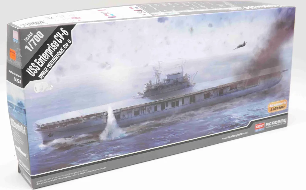 Academy 14224 CV-6 Enterprise Special Ed. Maquette de Navire 1:700