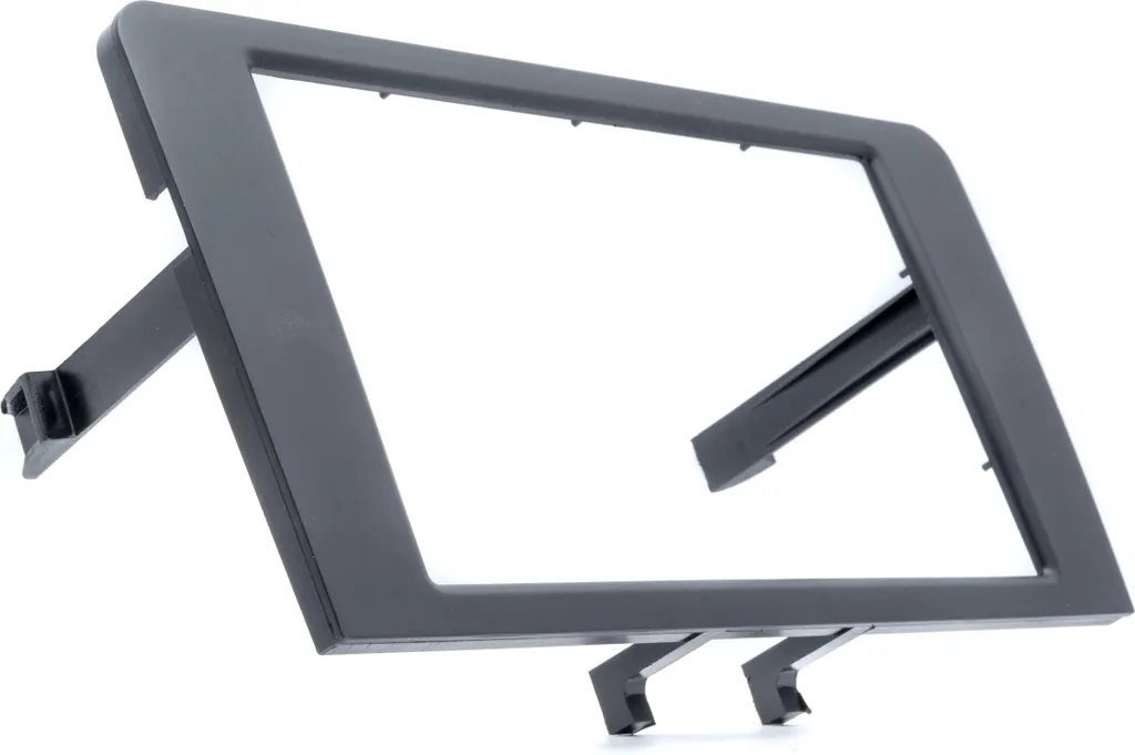 Cadre Radio 2 DIN pour Audi A3 8P 2003-2008 - Façade Autoradio Grise