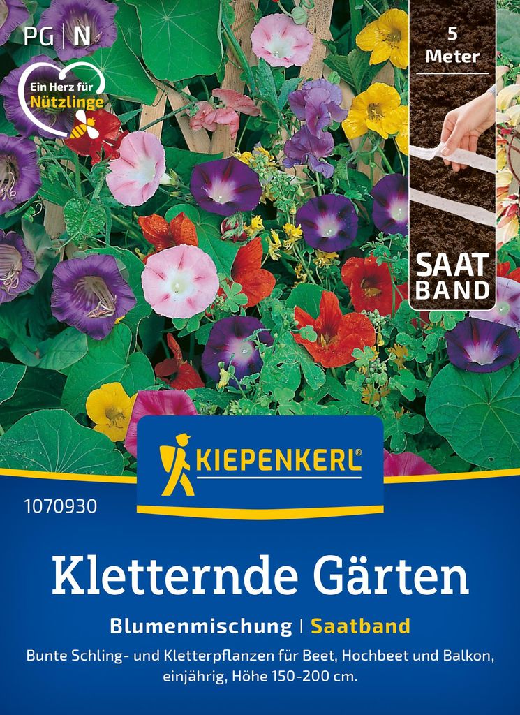 Artikelbild 2 von 'Blumen-Mischung Kletternde Gärten (Saatband)'