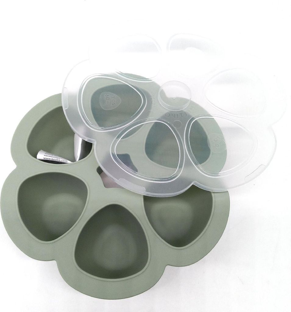 Beaba Aufbewahrungsbehaelter Multiportions aus Silikon 6 x Produktbild 