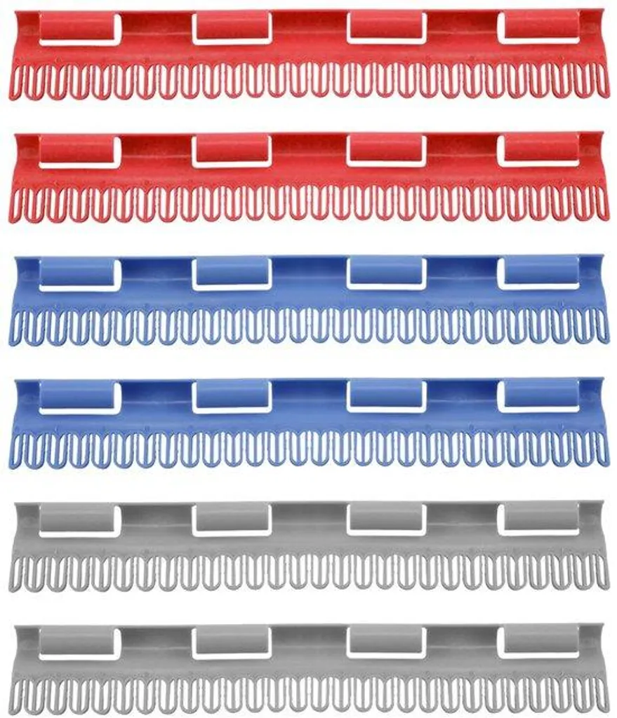 Séchoir à linge coupe-vent robuste lot de 6 coloris assortis multifonction