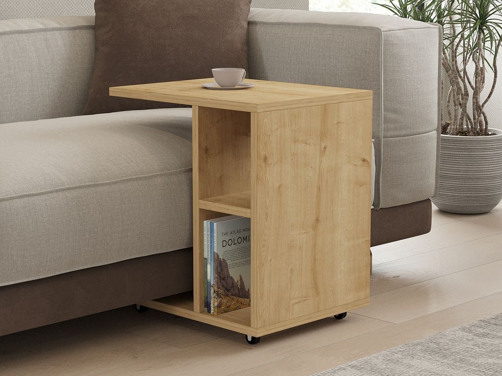 Skye Decor, Amy - Sapphire, Beistelltisch, Saphir, 100 % MELAMINBESCHICHTETE SPANPLATTEN, 45 x 35 x 50 cm