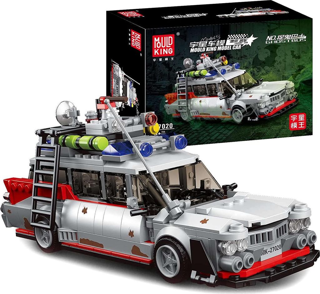 Klocki Technic Ghostbusters Pojazd 603 ele [Mould King Zdjęcie produktu 