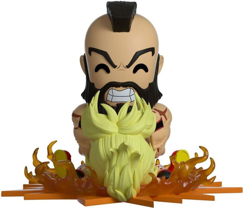 Street Fighter Vinyl Figur Zangief 12 cm Produktbild 