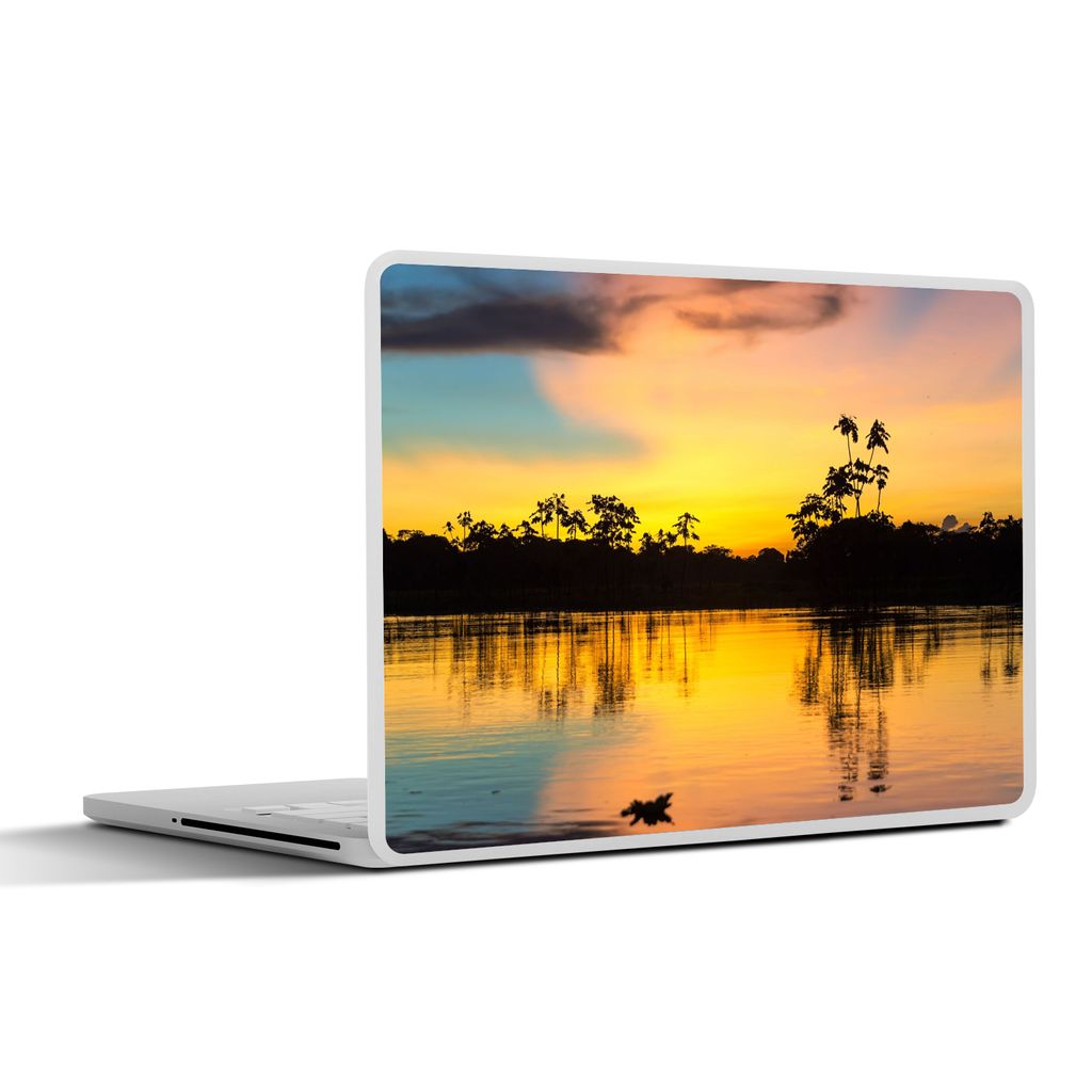 MuchoWow Laptop Aufkleber Sticker Cover Wasser - Natur - Sommer - Himmel 36.5x27.5 cm - Laptop-Sticker