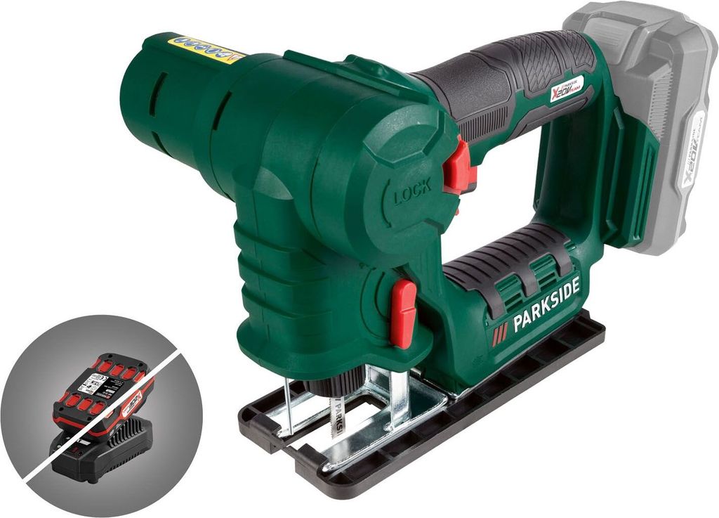 PARKSIDE® Scie sauteuse et scie sabre sans fil "PSSSA 20-Li Image du produit 