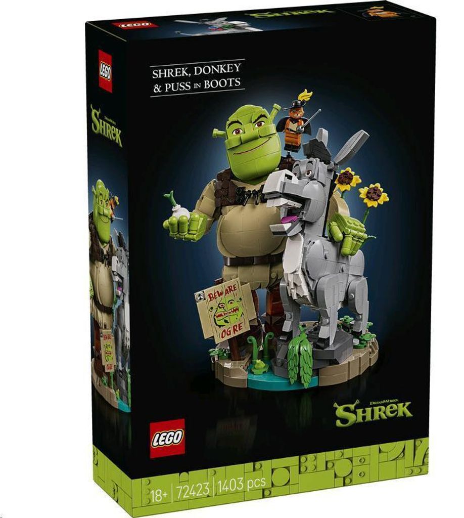 LEGO Shrek, Oslík a Kocour v botách Obrázek produktu 