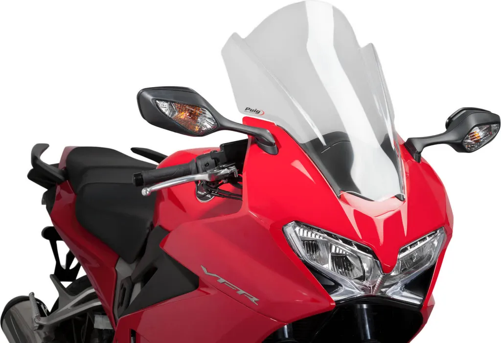 Écran Touring PUIG Incolore ABE 3 mm de Résistance pour Honda VFR 800F