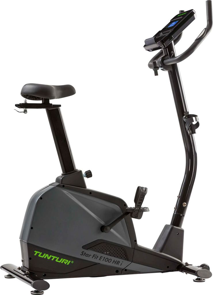 Tunturi Heimtrainer Star Fit E100 HR i + - Heimtrainer fahrrad - Hometrainer für Zuhause - 16 Widerstandsstufen - 21 Ausbildungsprogramme - mit He...