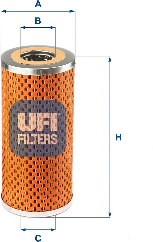 Ölfilter UFI 25.407.01 Filtereinsatz für JAGUAR E-TYPE Convertible für DAIMLER DS420