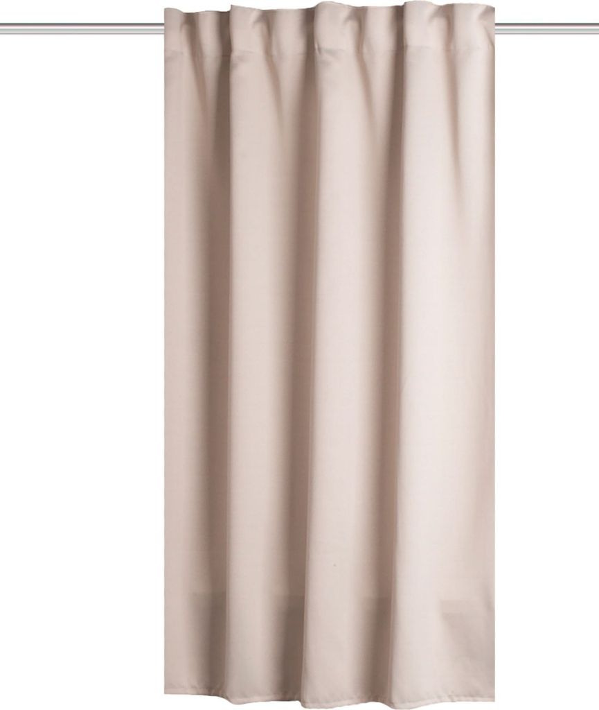 Home Wohnideen Fertigschal Verdunkelungsstoff Multifunktionsband 145 x 140 cm beige -