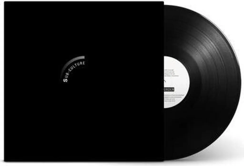 Maxi Vinyle New Order Sub-Culture Remasterisé Anti Bruit de Surface