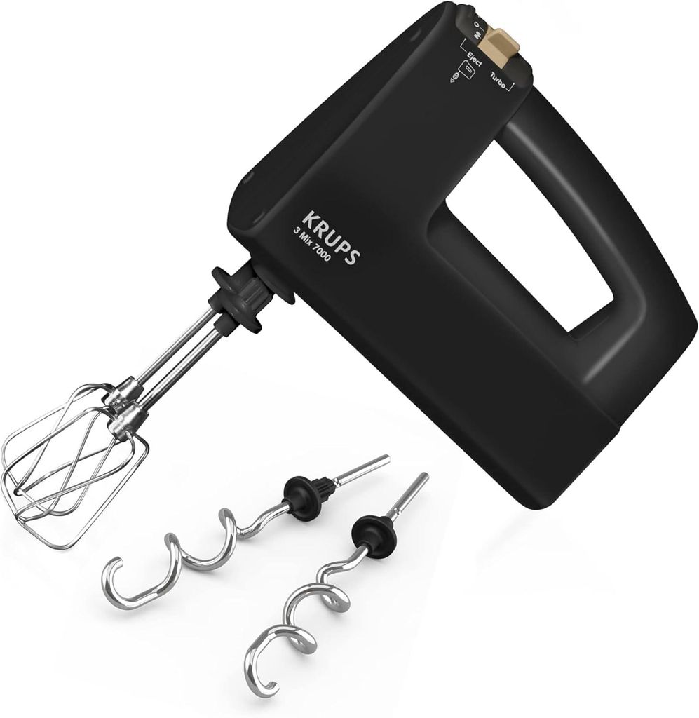 Krups Handmixer F60858 3 Mix 7000, kleur: koper/zwart Productafbeelding 