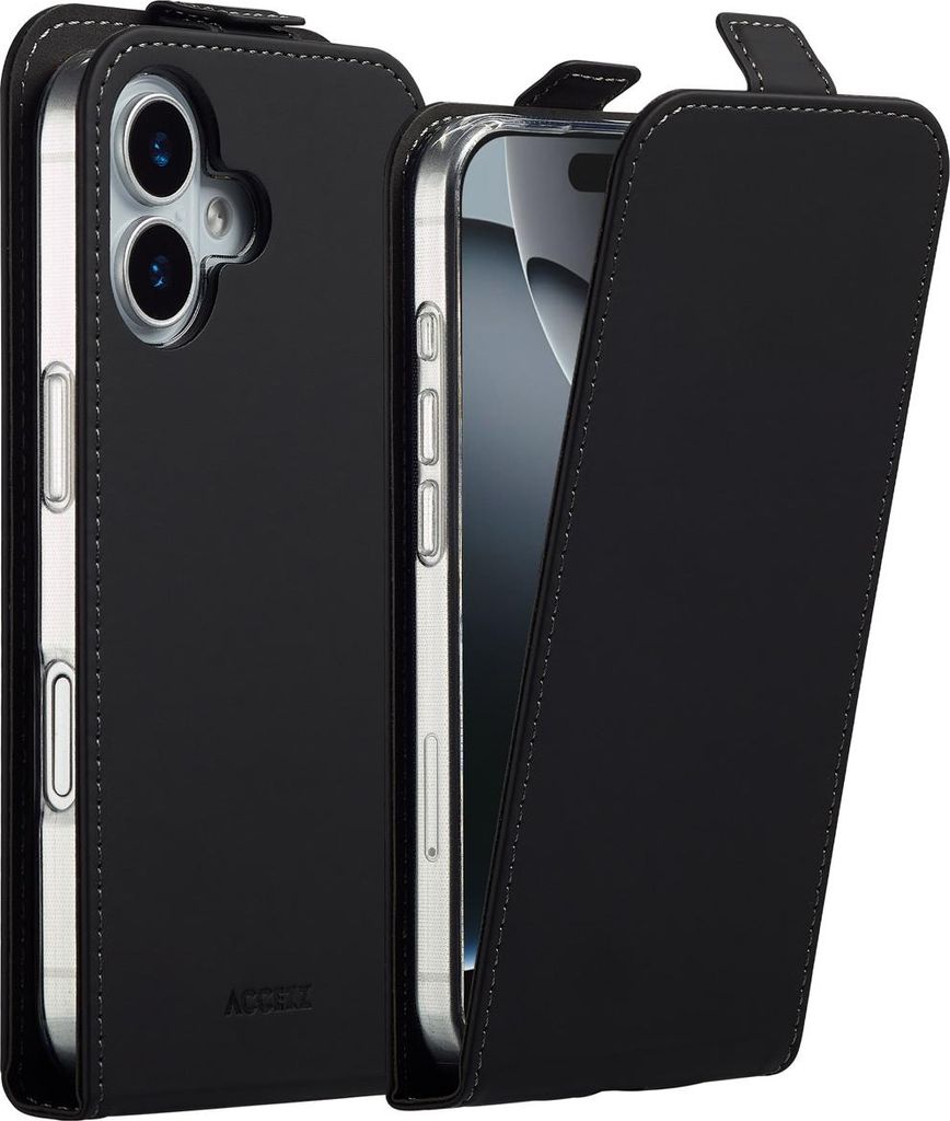 Etui Accezz Flip dla Apple iPhone 17 - czarny Zdjęcie produktu 