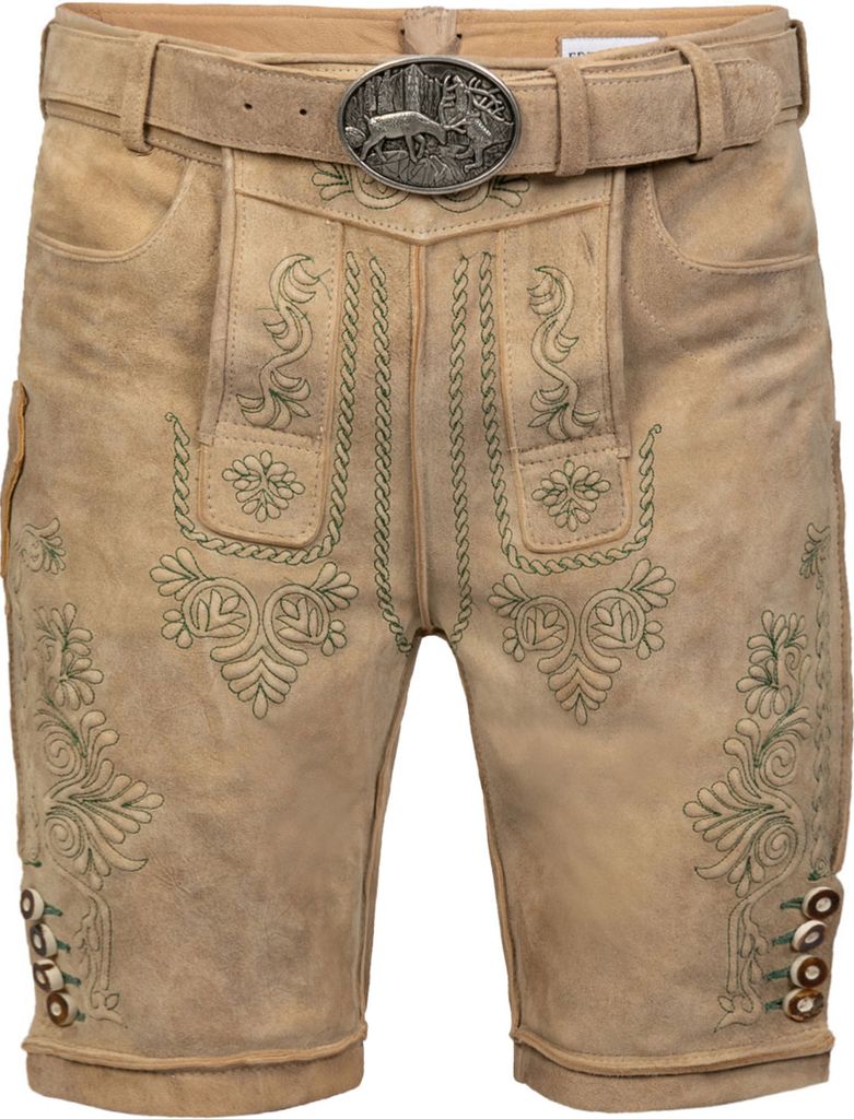 Edelnice Kurze Wildbock Lederhose Adam 58 Produktbild 