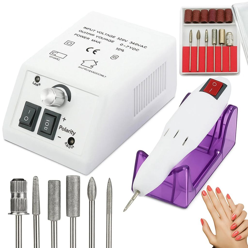 Frezarka do paznokci profesjonalna manicure pedicure 10W Zdjęcie produktu 