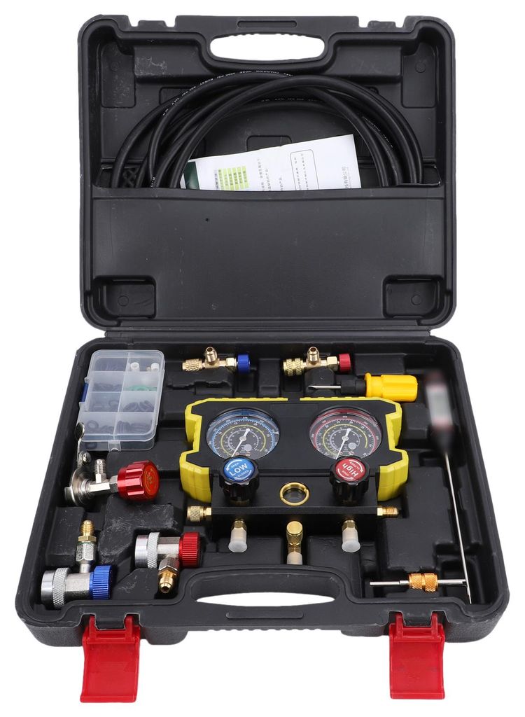 AC Manifold Gauge Set, Automotive R134A R22 R410 Produktbild 