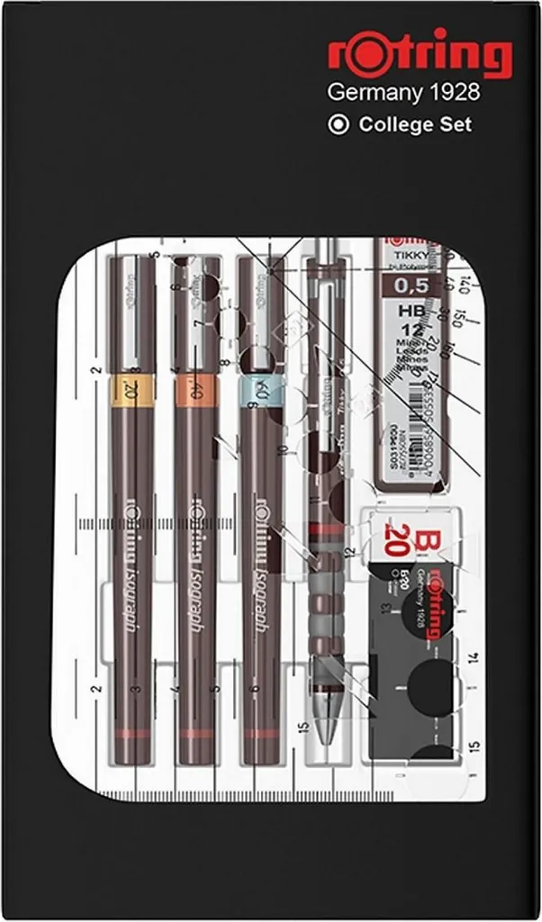 Stylo dessin technique Rotring Isograph pour plans architecture et BD - 2