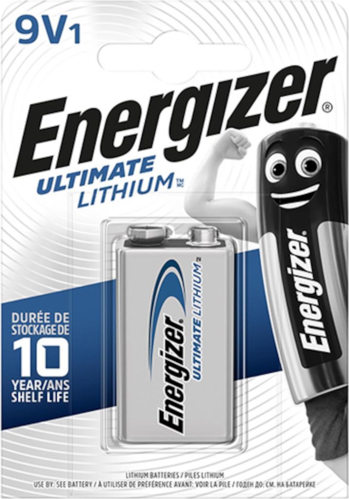 Energizer L522 Blister / Ultimate Litio 9V Immagine del prodotto 
