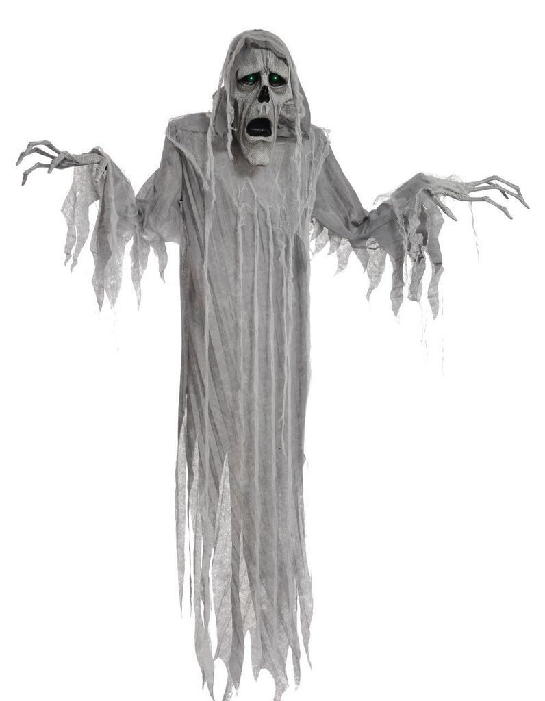Sprechende Geister Phantom Halloween Figur mit Sound & Produktbild 