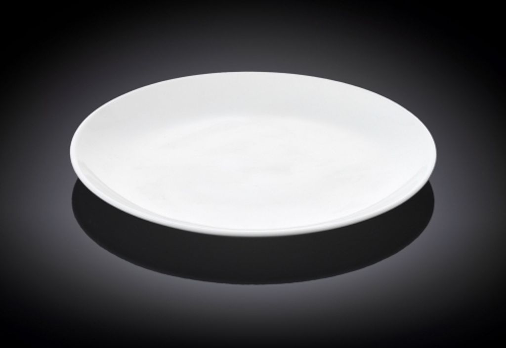 Wilmax Dessertteller 18 cm aus Porzellan, Weiß WL-991012/A Produktbild 