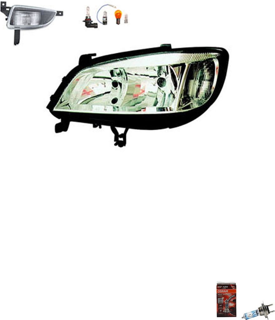 Scheinwerfer Osram Night Breaker Laser passend für Opel Produktbild 