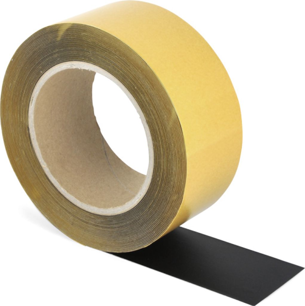 Universelles Bodenmarkierungsband WT-5125, PVC, Schwarz, 50 mm x 10 m