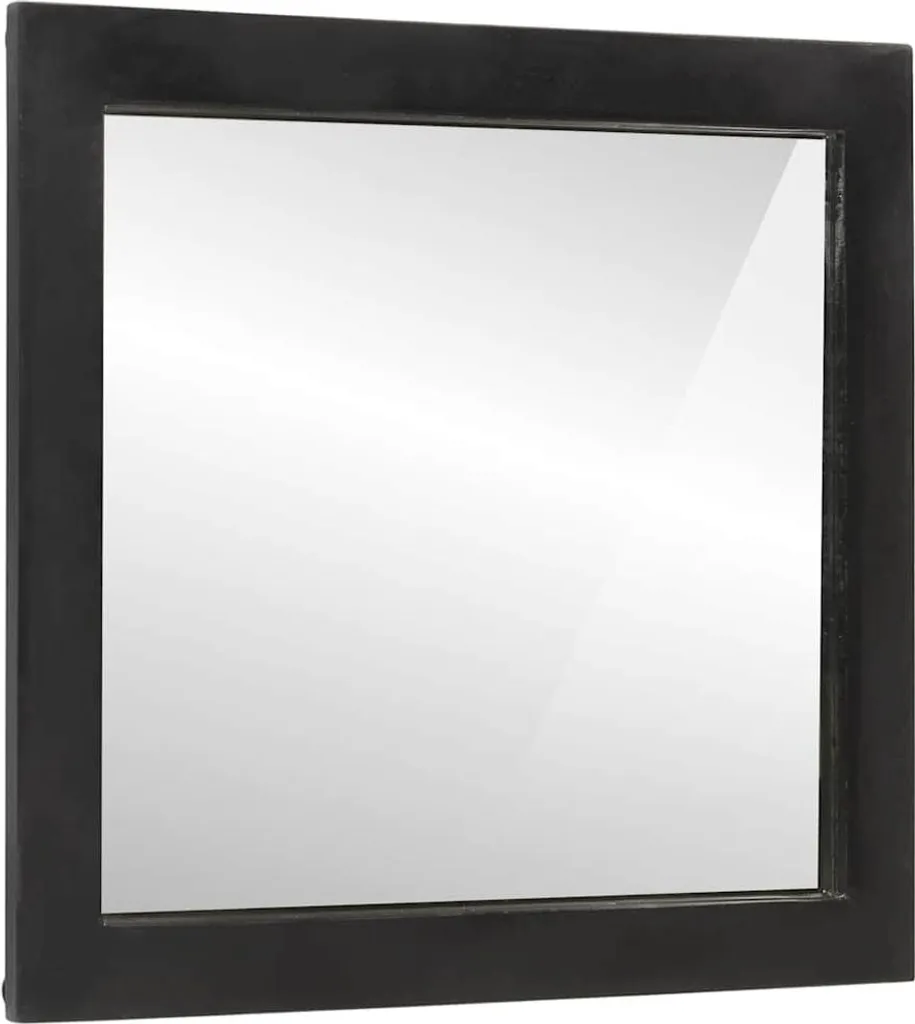 Miroir en Bois de Manguier Massif 55x60 cm - Finition Artisanale vidaXL