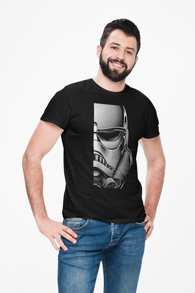 D&B Uni Polo MO00070 StarWars Schwarz-Größe 2XL