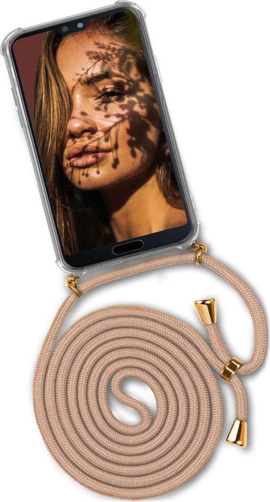 TWIST-Case + TWIST-Cord für Huawei P20 Pro, Farbe:Golden Coast (Gold)