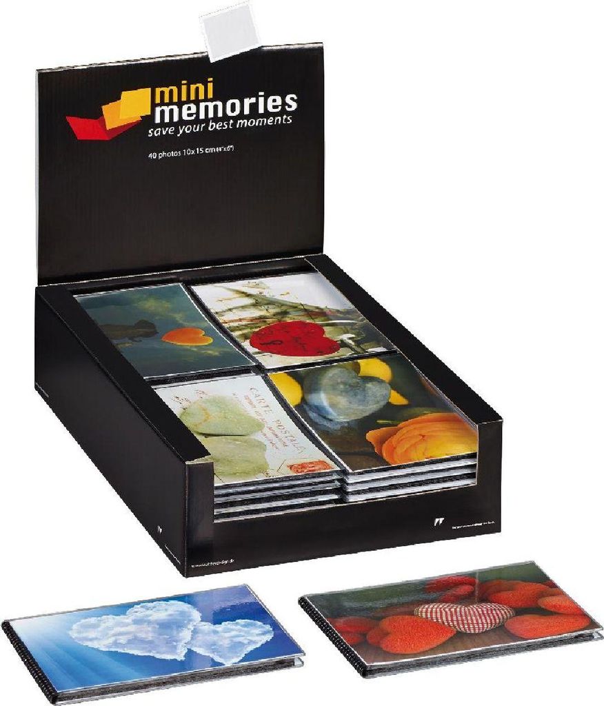 Mini Memories Hearts II 40 photos 10x15 Image du produit 