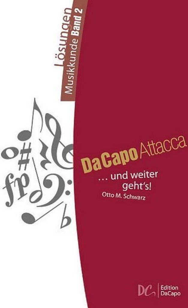 Da Capo Attacca - Lösungen Musikkunde
