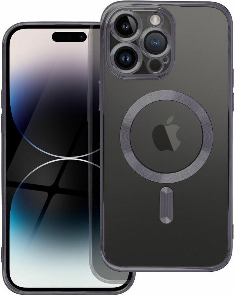 MagSafe Hülle mit Kameraschutz iPhone 15 Plus Schwarz
