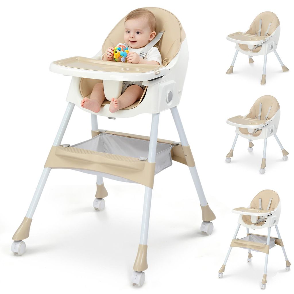 Chaise haute FCH 2-en-1 pour bébé, extensible et pliable, Image du produit 