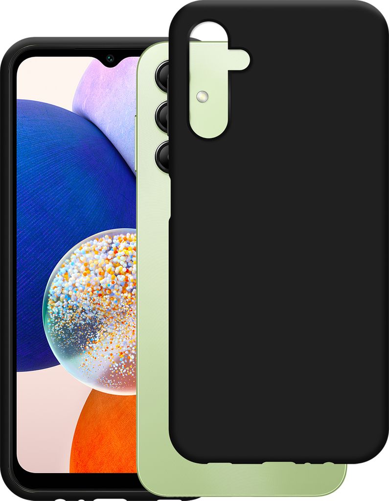 Hülle Samsung Galaxy A14 4G, Galaxy A14 5G Schutzhülle - Cazy - Schwarz