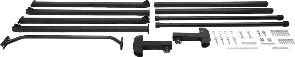 Barre de traction stable et pliable pour petits espaces - Noir mat - 7