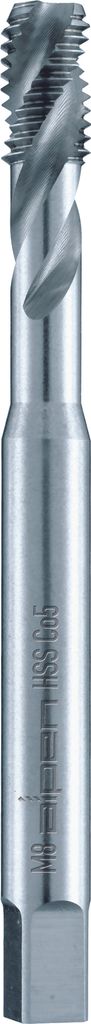 Alpen HSS Cobalt Maschinengewindebohrer, spiral-genutet, für metrisches ISO-Gewinde DIN 13 / Gewinde-, Senk- und Schälwerkzeuge / Ø10mm - Länge...