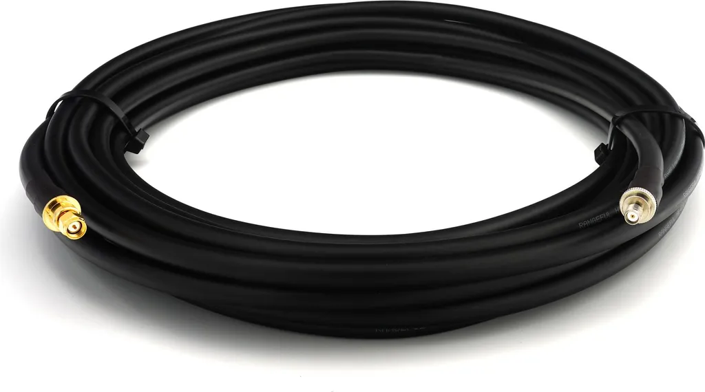 Cavo coassiale flessibile da SMA maschio a SMA femmina di 3 m - LMR400 UF UltraFlex equivalente - 2