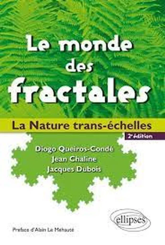 Livre scientifique Le monde des fractales pour comprendre la nature