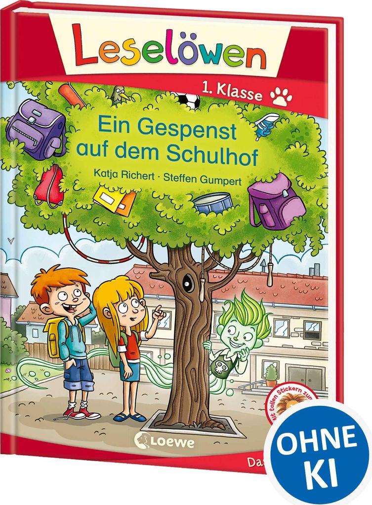 Leselöwen 1. Klasse - Ein Gespenst auf dem Schulhof Produktbild 