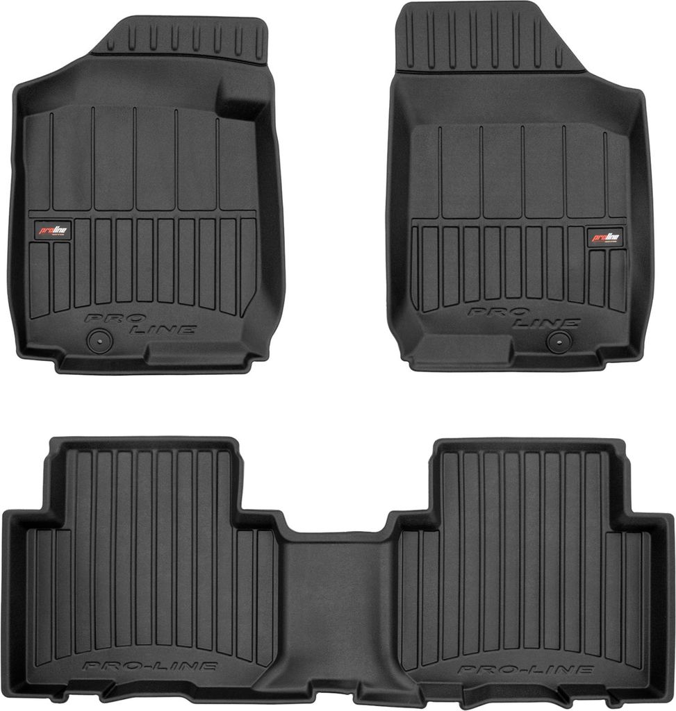 FROGUM Gummimatten Autofussmatten für Kia Carens III 2006-2013
