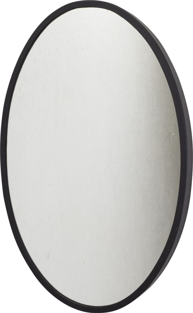 LOFT42 Mirror Wandspiegel oval - schwarz - 60x40