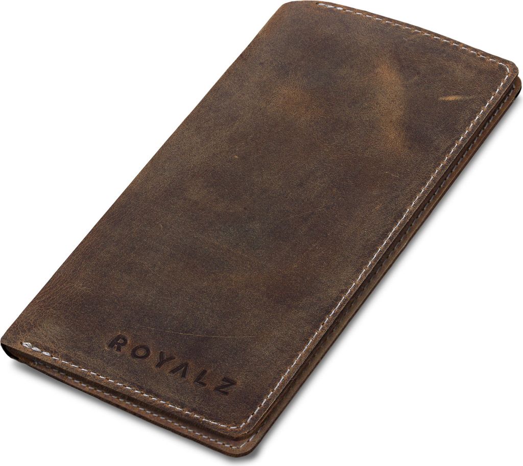 ROYALZ Vintage Leder Etui für Apple iPhone X / iPhone XS Schutzhülle (5,8 Zoll) 6 Kartenfächer Sleeve Case Ledertasche Hülle Portemonnaie