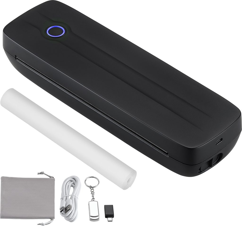 Przenośna drukarka SucceBuy - bateria 2600 mAh, mobilna Zdjęcie produktu 